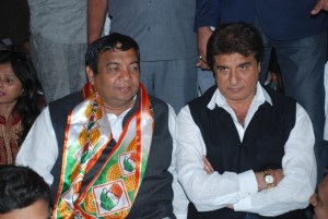 With Raj Babbar      